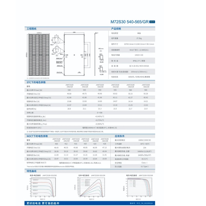 Hocheffizienz 540-555 W Photovoltaic Solar Modul Panel System Online-Verkauf